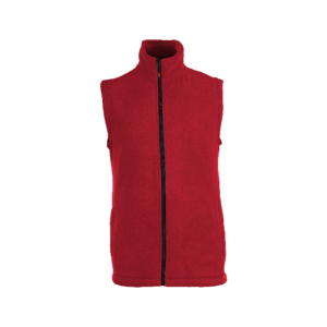FLEECE Vest red