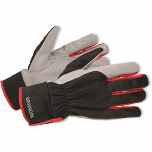 CARPOS VELCRO Gloves grey/red (12 pcs)