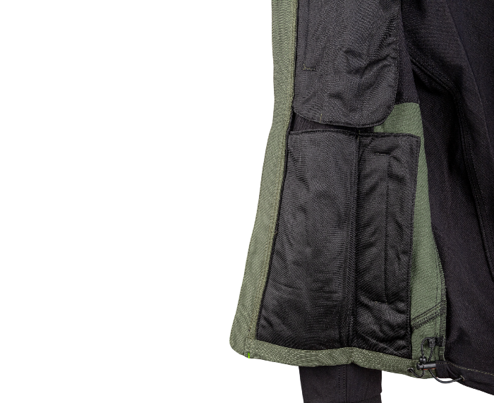EREBOS Jacket green/black - Obrázek 4