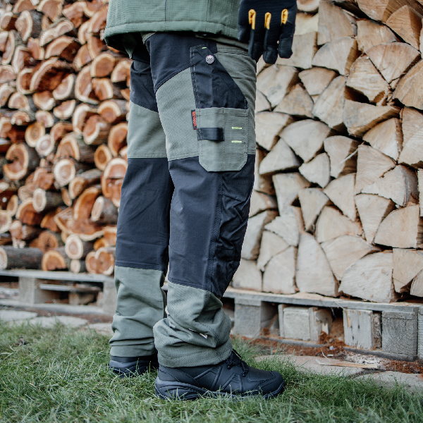 EREBOS Trousers green/black - Obrázek 3