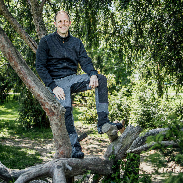 FOBOS Trousers grey/black - Obrázek 3