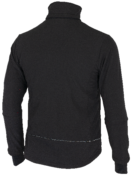 RUFUS Jacket black/red - Obrázek 4