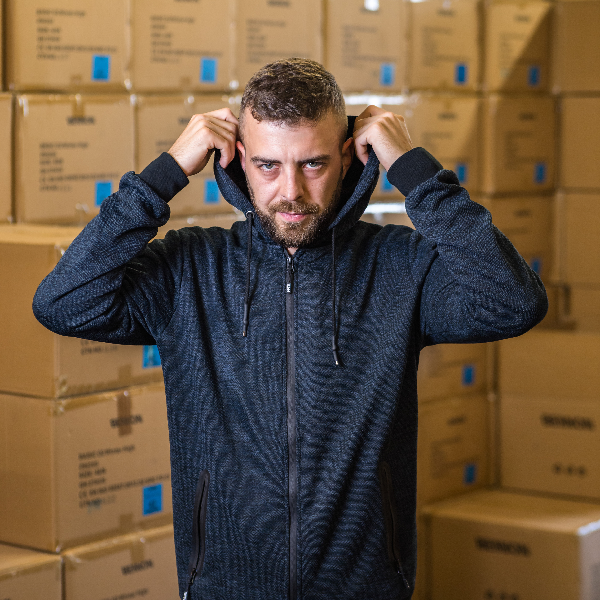 OLYMPOS Sweatshirt blue/grey - Obrázek 3