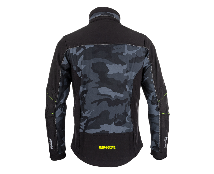 CAMOS Jacket black/grey - Obrázek 4