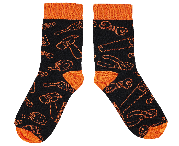 BENNONKY Tool Socks black/orange - Obrázek 4