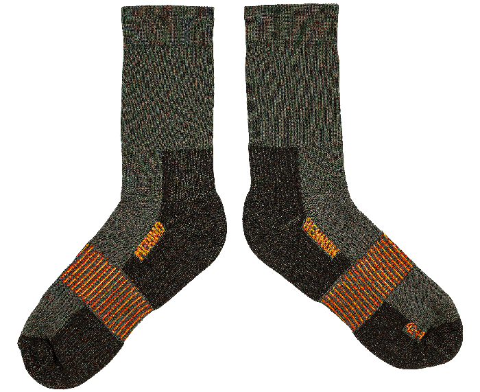 MERINO TREK Sock green - Obrázek 4
