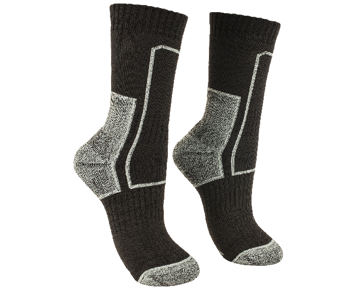 TREK Sock black/grey - Obrázek 2