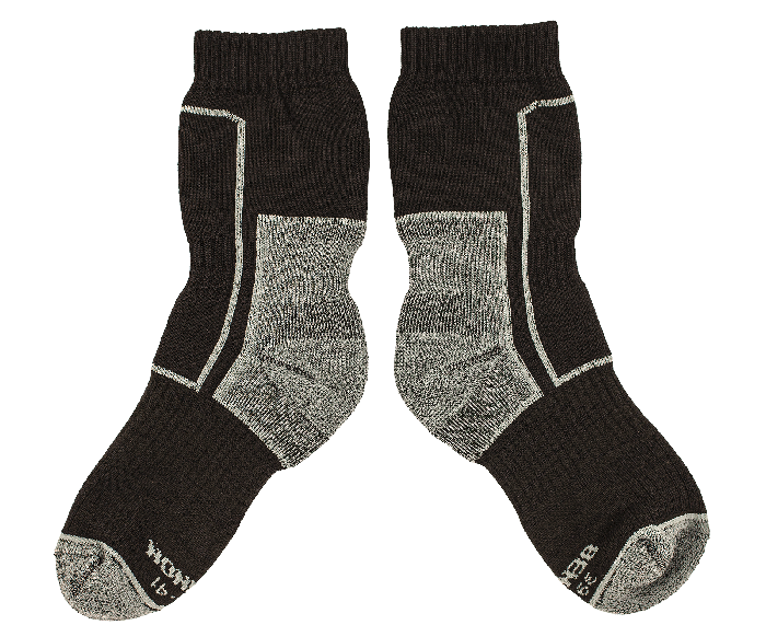 TREK Sock black/grey - Obrázek 4