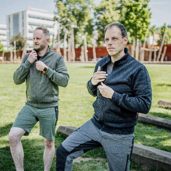 ADAMOS Sweatshirt black - Obrázek 3