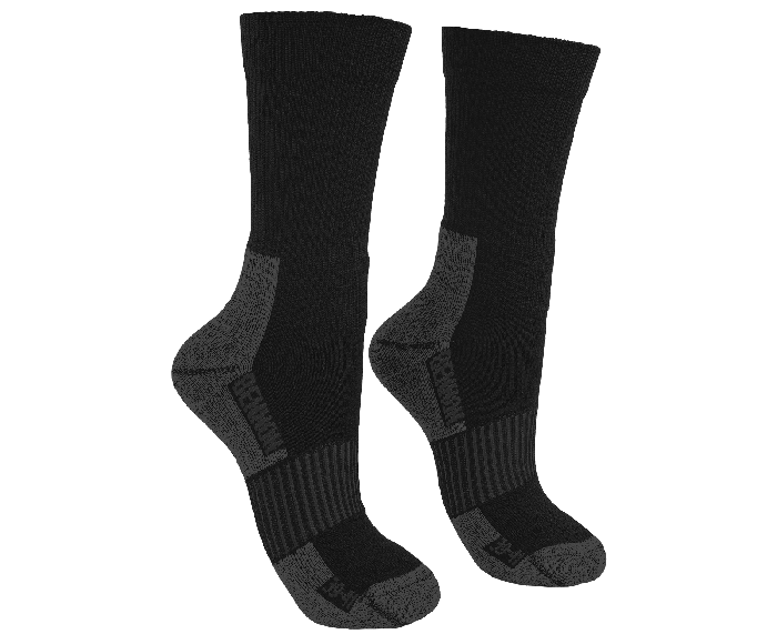 MERINO TREK Sock black - Obrázek 4